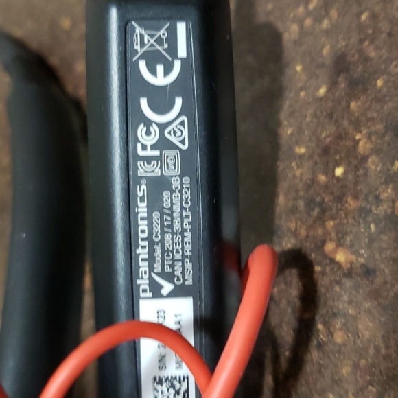 Plantronics PLT BLACKWIRE C3200 USB-A Headphones Headset FREE. - Picture 2 of 6